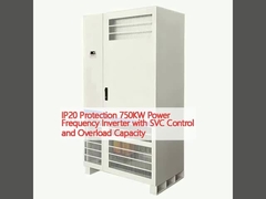 Proteção IP20 Inverter de frequência de potência de 750 kW com capacidade de controlo e sobrecarga SVC