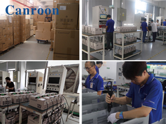 Aplicação no local do conversor de frequência Canroon na máquina de desenho de arame